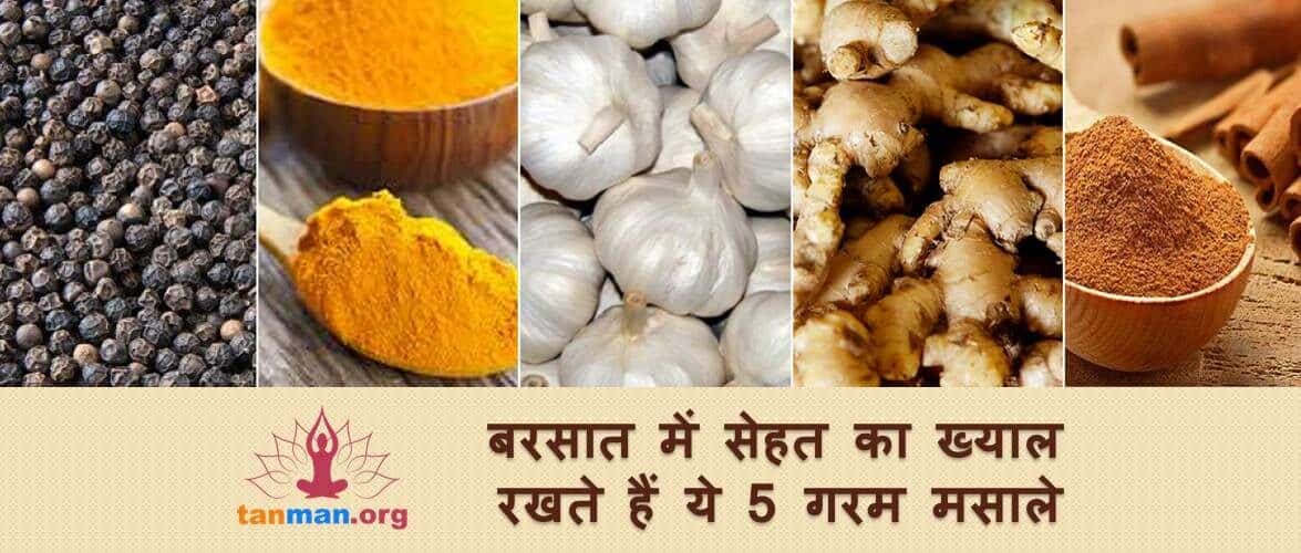 बरसात में आपकी सेहत का ख्याल रखते हैं ये 5 गरम मसाले