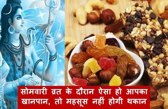 सावन सोमवारी व्रत के दौरान ऐसा हो आपका खानपान, तो महसूस नहीं होगी थकान